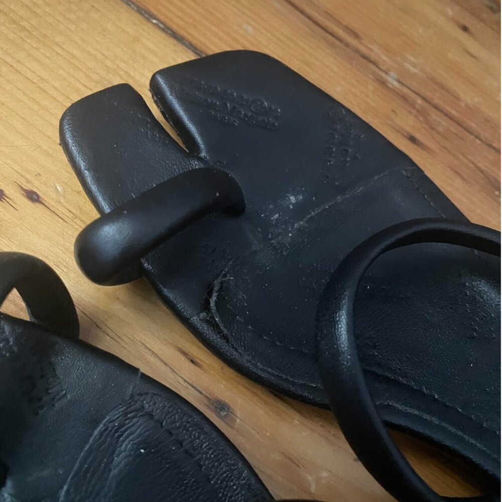 Maison Margiela Women's Black Sandals View 3